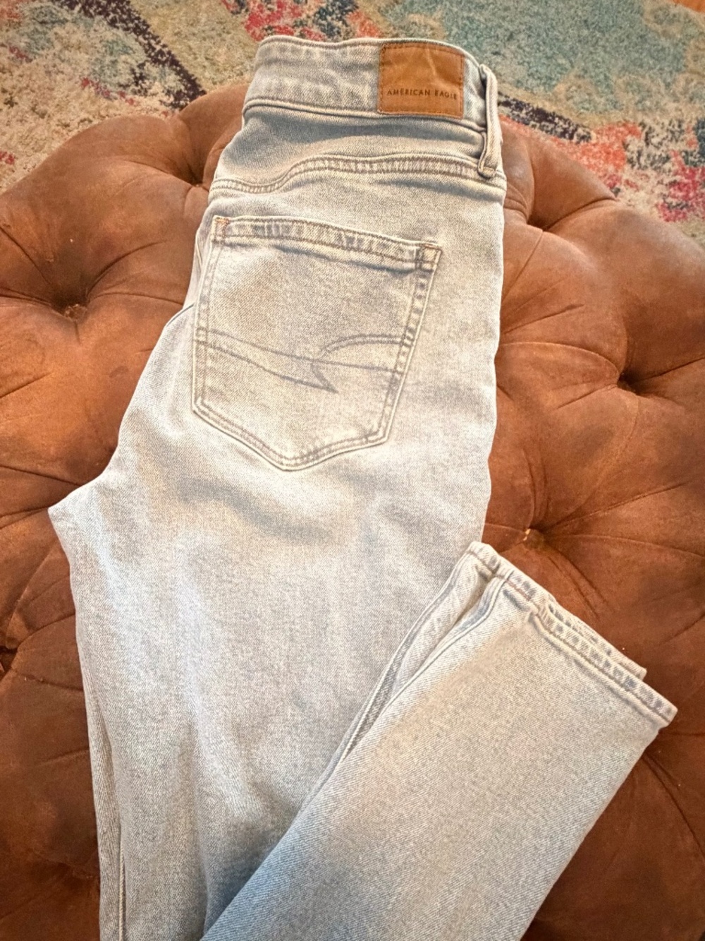 AE Strigid Mom Jeans